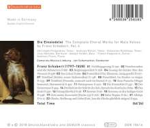 Franz Schubert (1797-1828): Sämtliche Chorwerke für Männerchor Vol.4 "Die Einsiedelei", CD