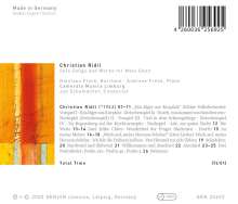 Christian Ridil (geb. 1943): Lieder &amp; Werke für Männerchor, CD