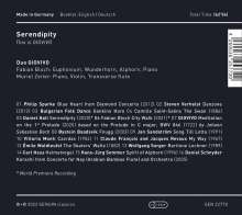 Duo Giovivo - Serendipity, CD