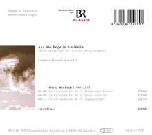 Heinz Winbeck (1946-2019): Streichquartette Nr.1-3 - "Aus der Enge in die Weite", CD
