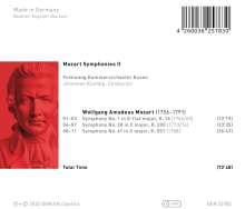 Wolfgang Amadeus Mozart (1756-1791): Symphonien II, CD