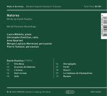 David Chaillou (geb. 1971): Kammermusik "Natures", CD