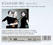 Boulanger Trio - Klaviertrios, Super Audio CD