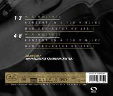 Wolfgang Amadeus Mozart (1756-1791): Violinkonzerte Nr.3 &amp; 5, Super Audio CD