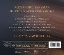 Alexandre Tansman (1897-1986): Gitarrenwerke "Selected Concert Guitar Works", Super Audio CD