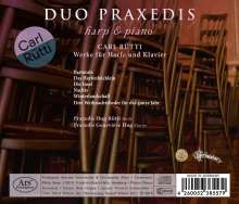 Carl Rütti (geb. 1949): Musik für Harfe und Klavier, CD