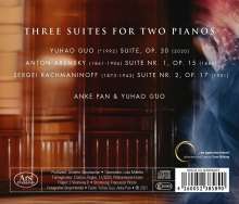 Yuhao Guo (geb. 1992): Suite für 2 Klaviere op.30, CD