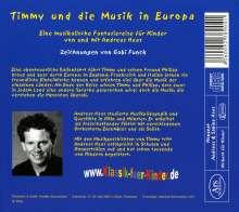 Timmy und die Musik in Europa, CD