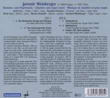Jaromir Weinberger (1896-1967): Kammer- &amp; Orgelmusik, 2 CDs