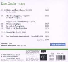 Dan Dediu (geb. 1967): Klavierwerke, Super Audio CD
