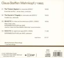Claus-Steffen Mahnkopf (geb. 1962): Pynchon Cycle, CD