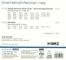 Ernst Helmuth Flammer (geb. 1949): Streichquartette Nr.4 &amp; 5, Super Audio CD