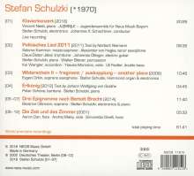 Stefan Schulzki (geb. 1970): Klavierkonzert, CD