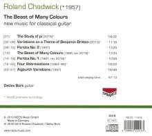 Roland Chadwick (geb. 1957): Gitarrenwerke "The Beast of Many Colours", CD