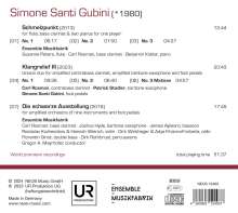 Simone Santi Gubini (geb. 1980): Kammermusik "The Black Exposition", CD