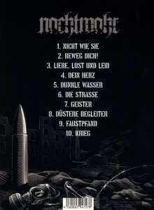 Nachtmahr: Stellungskrieg (Limited Handnumbered Edition), CD