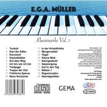 E.G.A. Müller: Klavierwerke Vol.1, CD