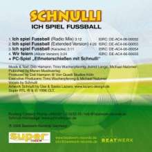 Schnulli: Ich spiel Fussball, Maxi-CD