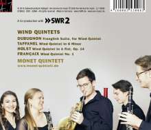 Monet Quintett - Wind Quintets, CD