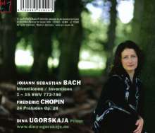 Dina Ugorskaja - Bach / Chopin, CD
