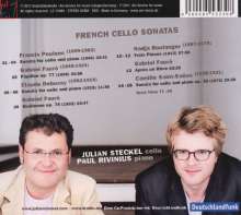 Julian Steckel - French Cello Sonatas Vol.1, CD