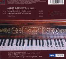 August Klughardt (1847-1902): Streichquartett op.42, CD