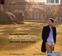 Benjamin Moser - The Last Sonatas, CD