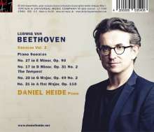 Ludwig van Beethoven (1770-1827): Klaviersonaten Nr.17,20,27,31, CD