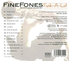 Finefones Saxophone Quartet: Funk-A-Lot, CD