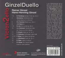 GinzelDuello - Violon2ello, CD