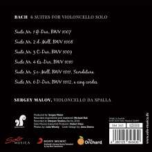 Johann Sebastian Bach (1685-1750): Cellosuiten BWV 1007-1012, CD