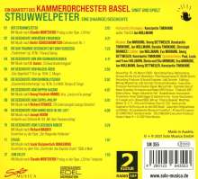 Ein Quartett des Kammerorchester Basel singt und spielt Struwwelpeter (Digipack), CD
