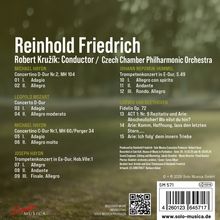 Reinhold Friedrich, Robert KružíK, Czech Chamber Philharmonic Orchestra. Werke von Haydn, Mozart, Hummel, Beethoven.