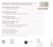 Junge Deutsche Philharmonie - Recherchen, vom Suchen und Finden der Musik, CD