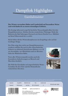Dampflok Highlights - Eisenbahnwinter, DVD