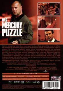 Das Mercury Puzzle (Blu-ray &amp; DVD im Mediabook), 1 Blu-ray Disc und 1 DVD