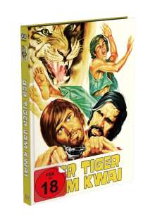 Der Tiger vom Kwai (Blu-ray &amp; DVD im Mediabook), 1 Blu-ray Disc und 1 DVD