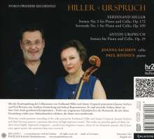 Ferdinand Hiller (1811-1885): Sonate für Cello &amp; Klavier Nr. 2 op.172, CD