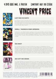 Vincent Price Box, 4 DVDs