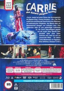 Carrie - Des Satans jüngste Tochter (Blu-ray &amp; DVD im Mediabook), 1 Blu-ray Disc und 1 DVD
