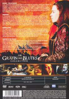 Die Gräfin des Blutes Collection (Filmbox), 4 DVDs