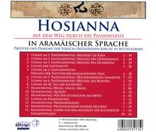 Hosianna - Auf dem Weg durch die Passionszeit (Gesänge in aramäischer Sprache), CD