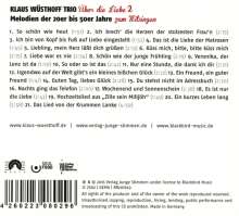Klaus Wüsthoff: Über die Liebe 2, CD