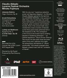 Claudio Abbado - Lucerne Festival 2013, Blu-ray Disc