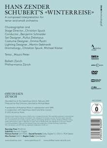 Zürcher Ballett - Schuberts Winterreise  (eine komponierte Interpretation von Hans Zender), DVD