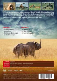 Tierwelt Afrika - Raubtiere der Serengeti, 2 DVDs