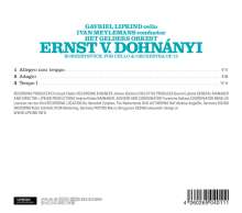 Ernst von Dohnanyi (1877-1960): Konzertstück für Cello &amp; Orchester op.12, CD