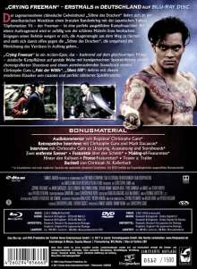 Crying Freeman (Blu-ray &amp; DVD im Mediabook), 1 Blu-ray Disc und 1 DVD