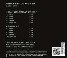 Johannes Ockeghem (1430-1497): Missa "Ecce Ancilla Domini", CD