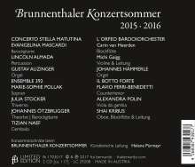 Brunnenthaler Konzertsommer 2015 / 2016, 2 CDs
